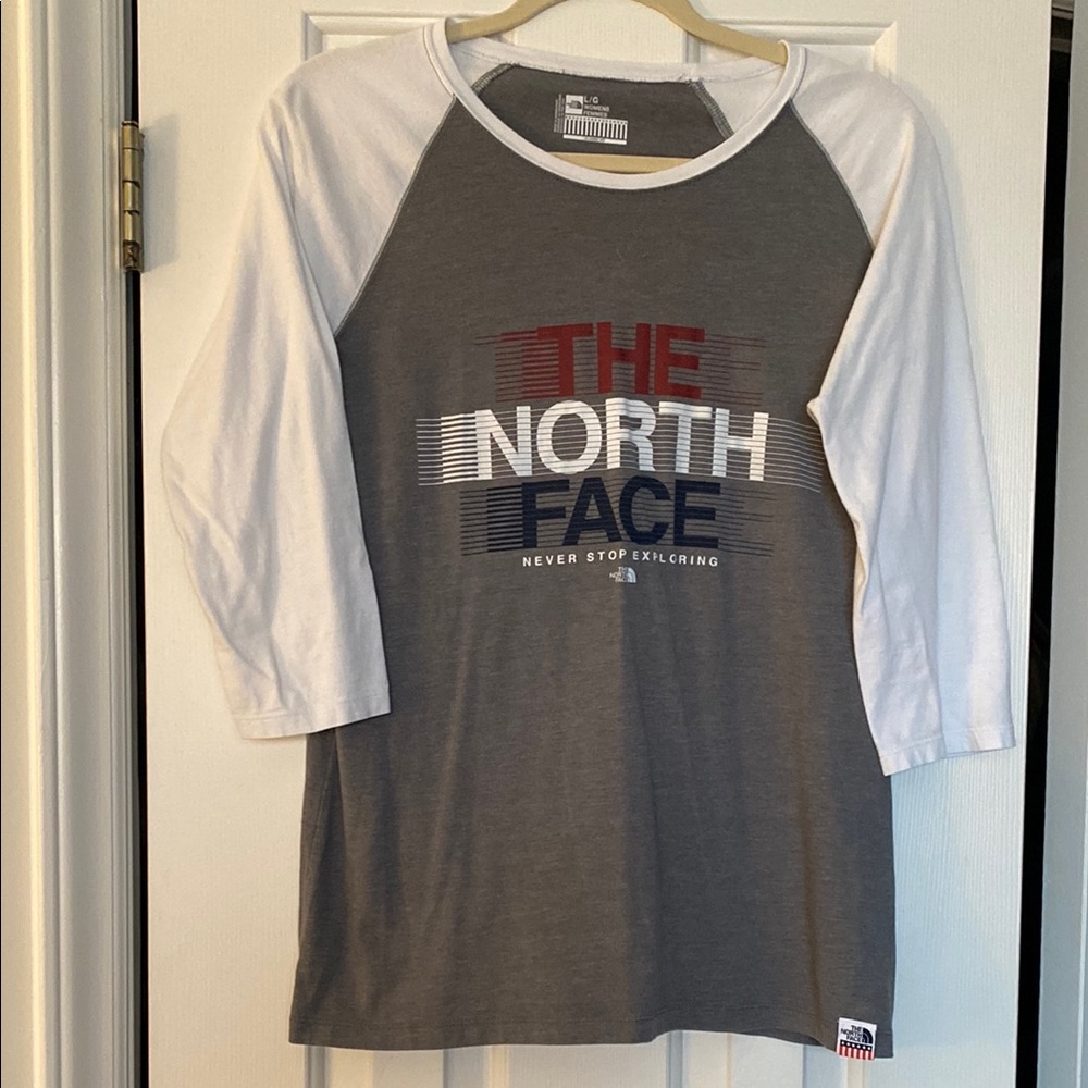 The North Face Graphic Tee in Gray